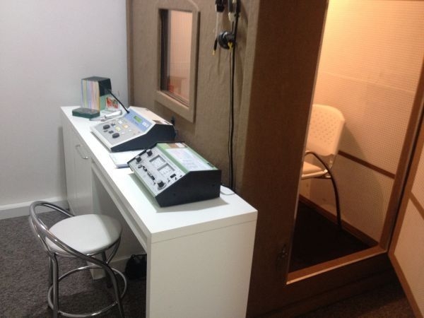 cabine de audiometria
