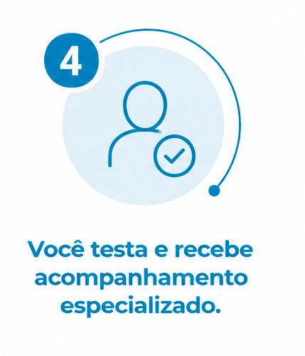 Passo 1 agendar sua avaiação em Porto Alegre